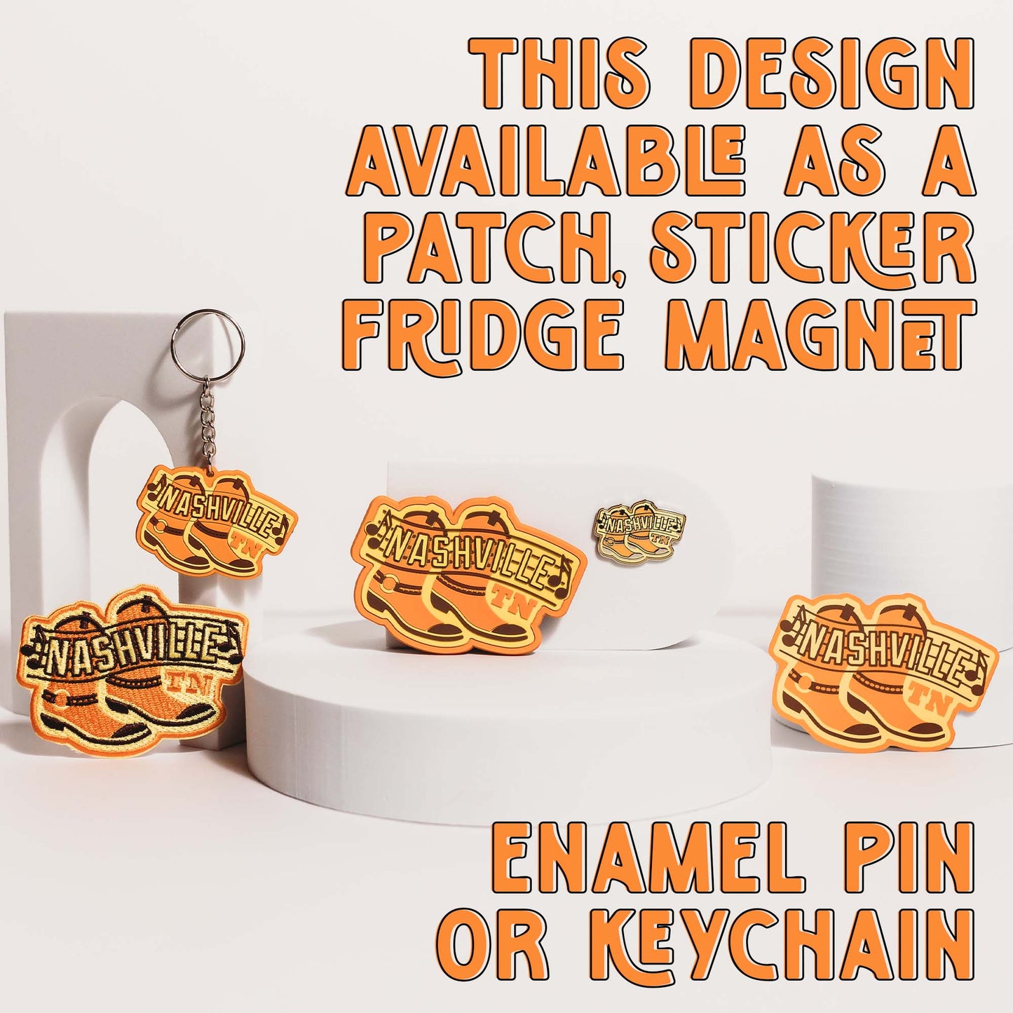 Knoxville PVC Keychain