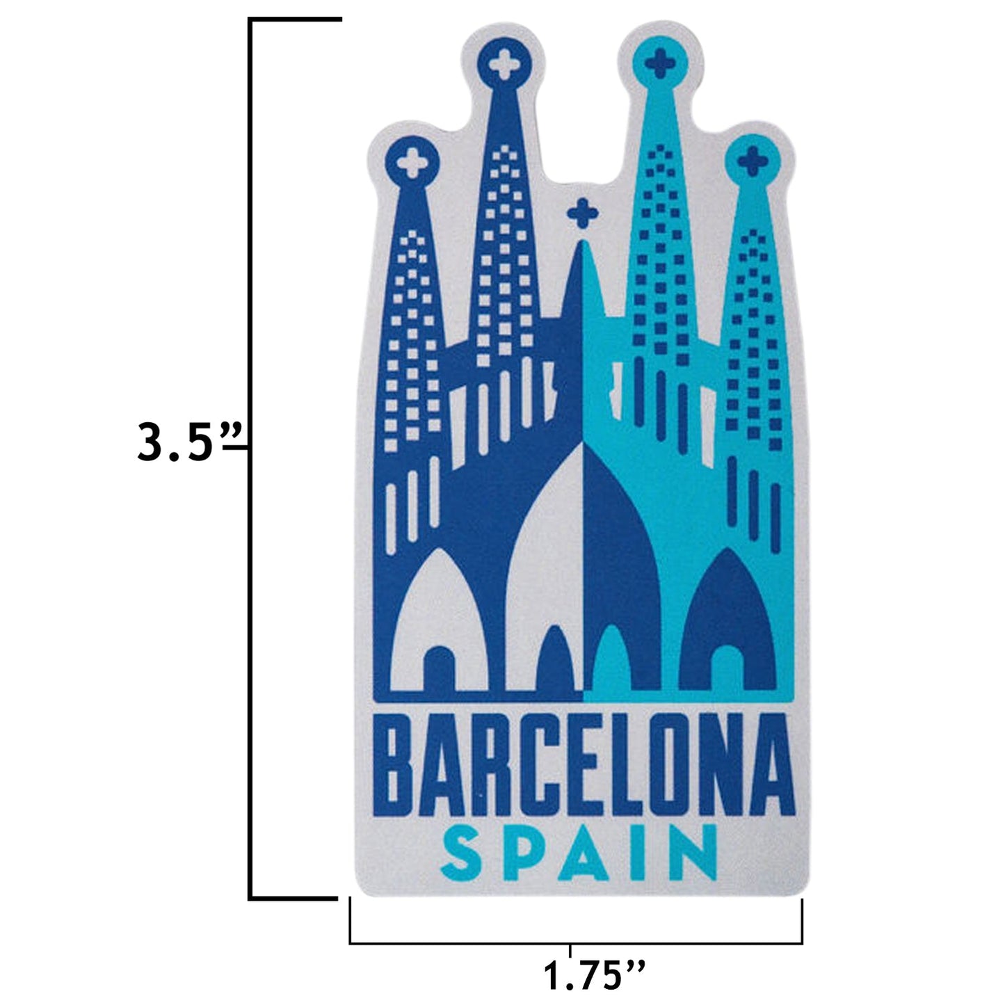 Barcelona Spain Sticker