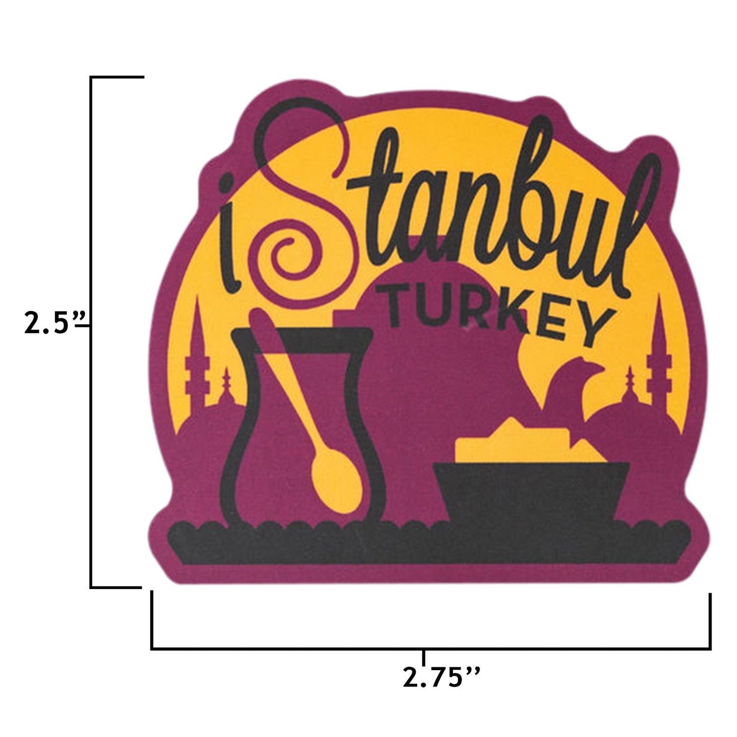 Istanbul Turkey Sticker