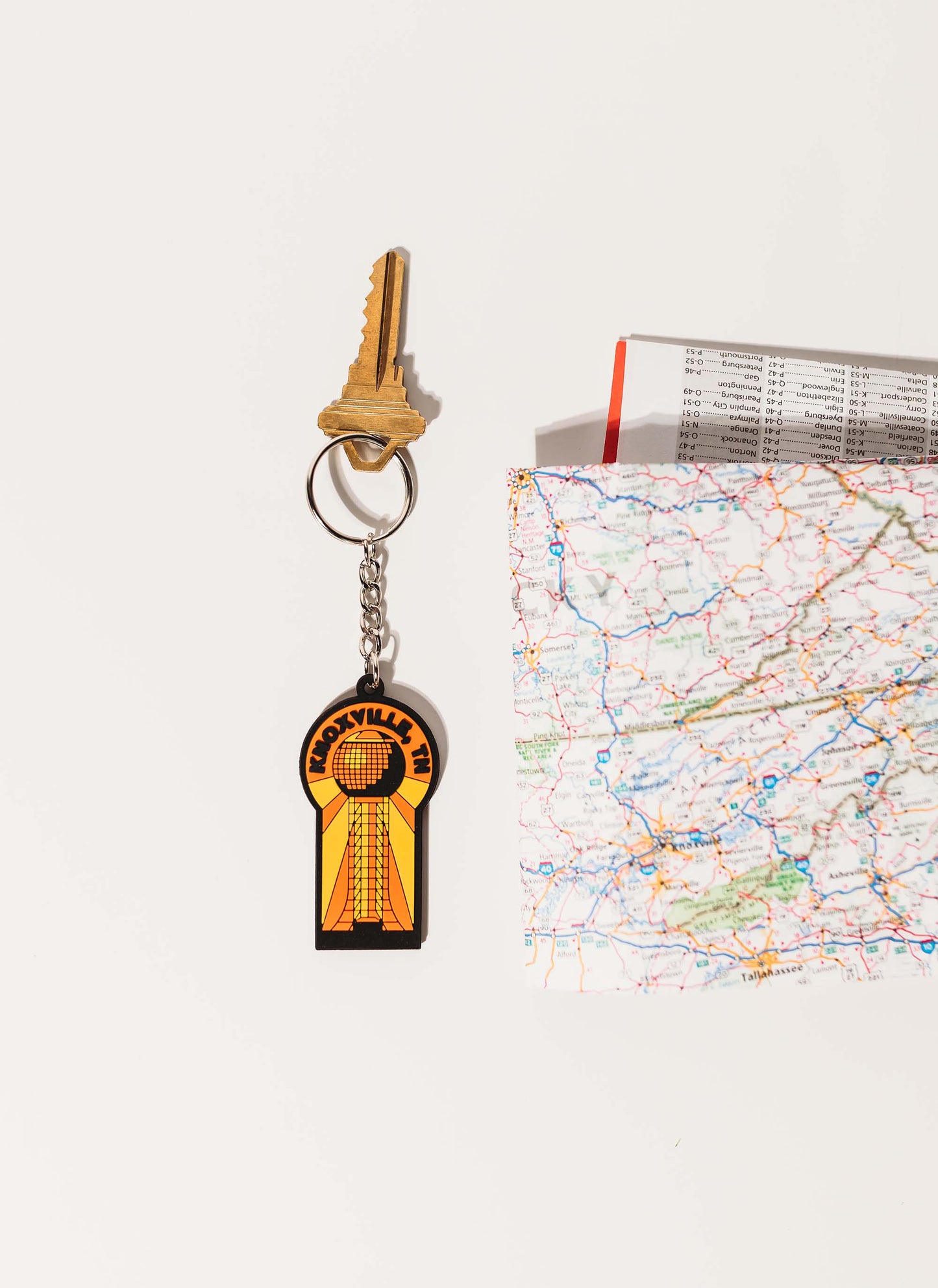 Knoxville PVC Keychain