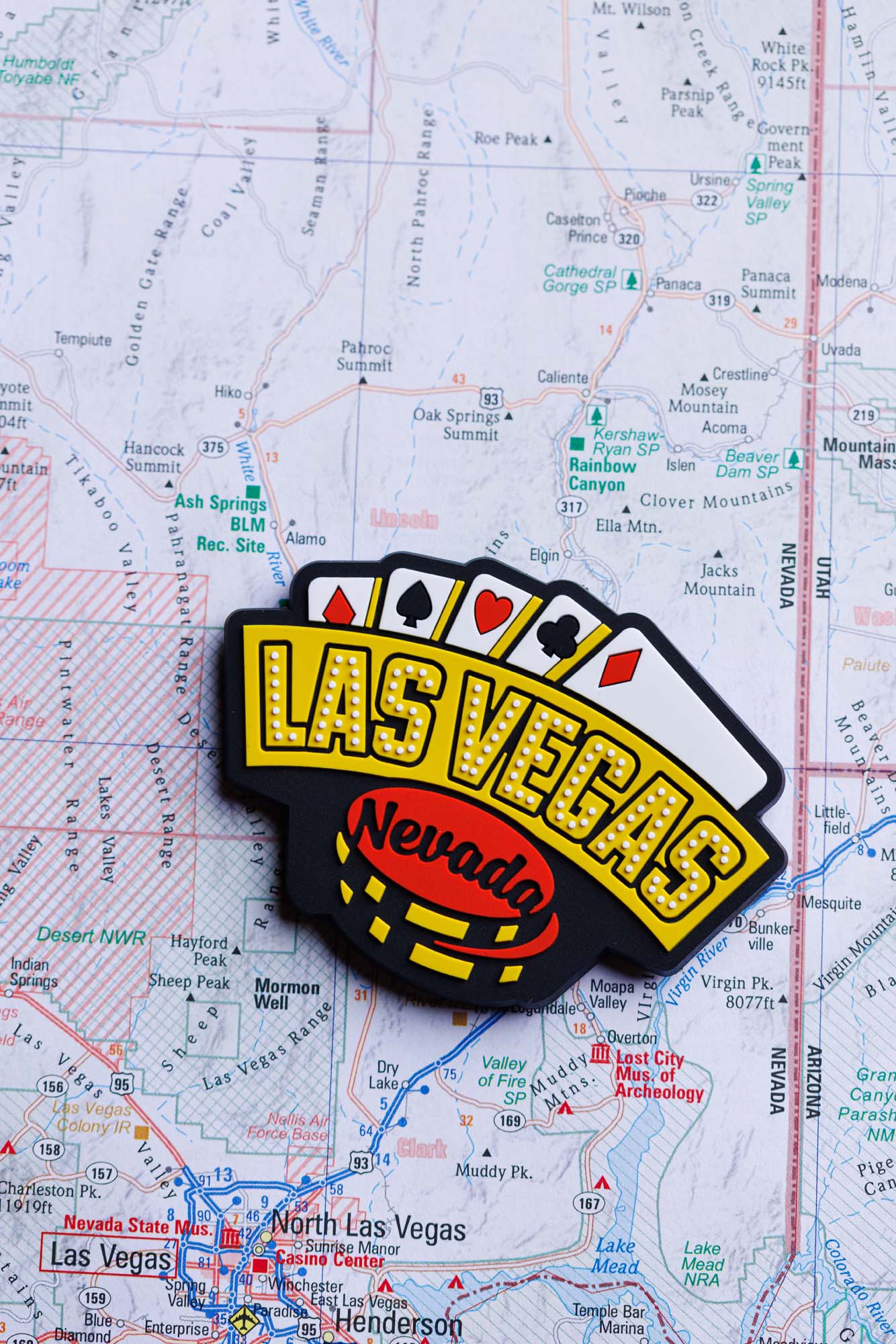 Las Vegas PVC Fridge Magnet