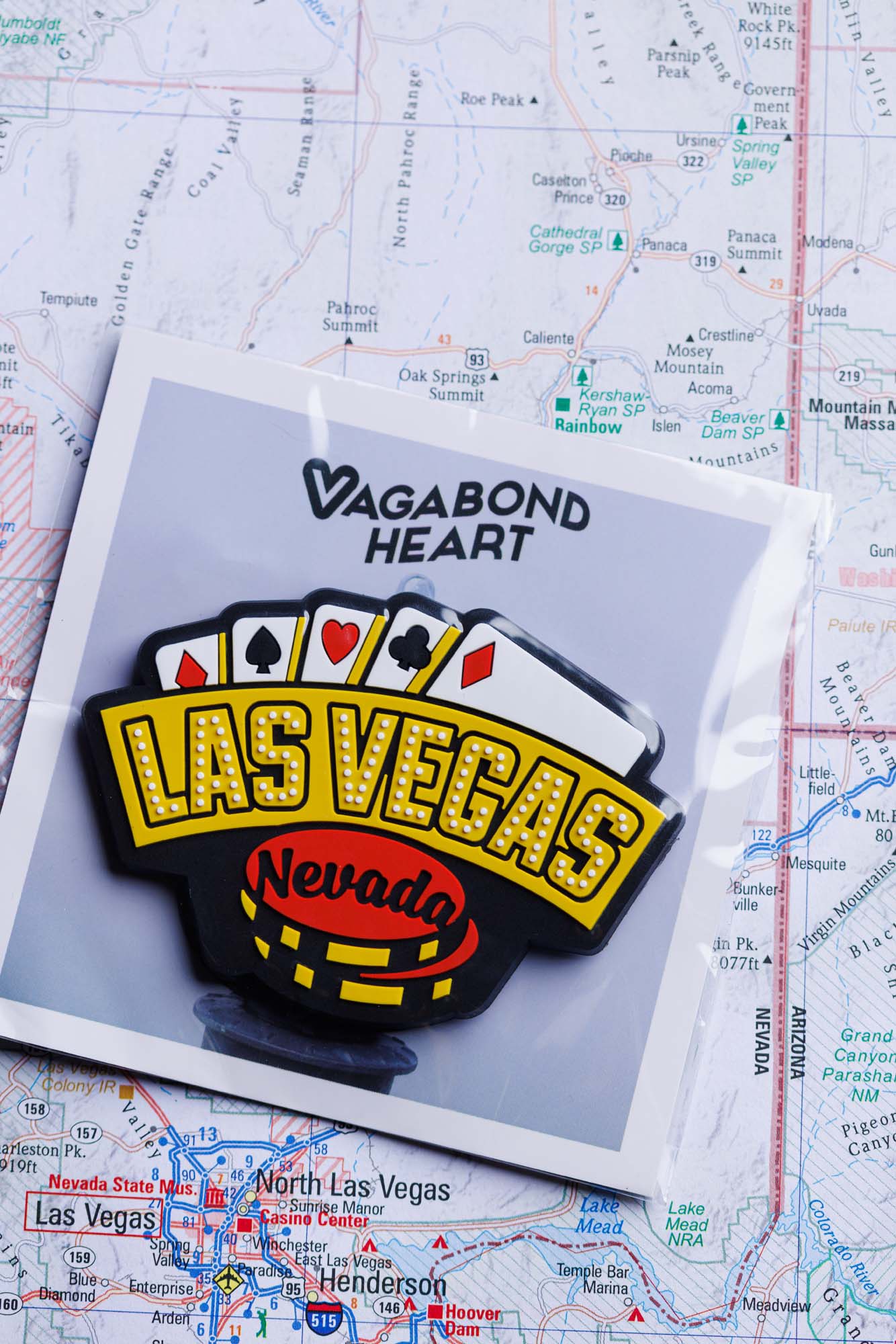 Las Vegas PVC Fridge Magnet