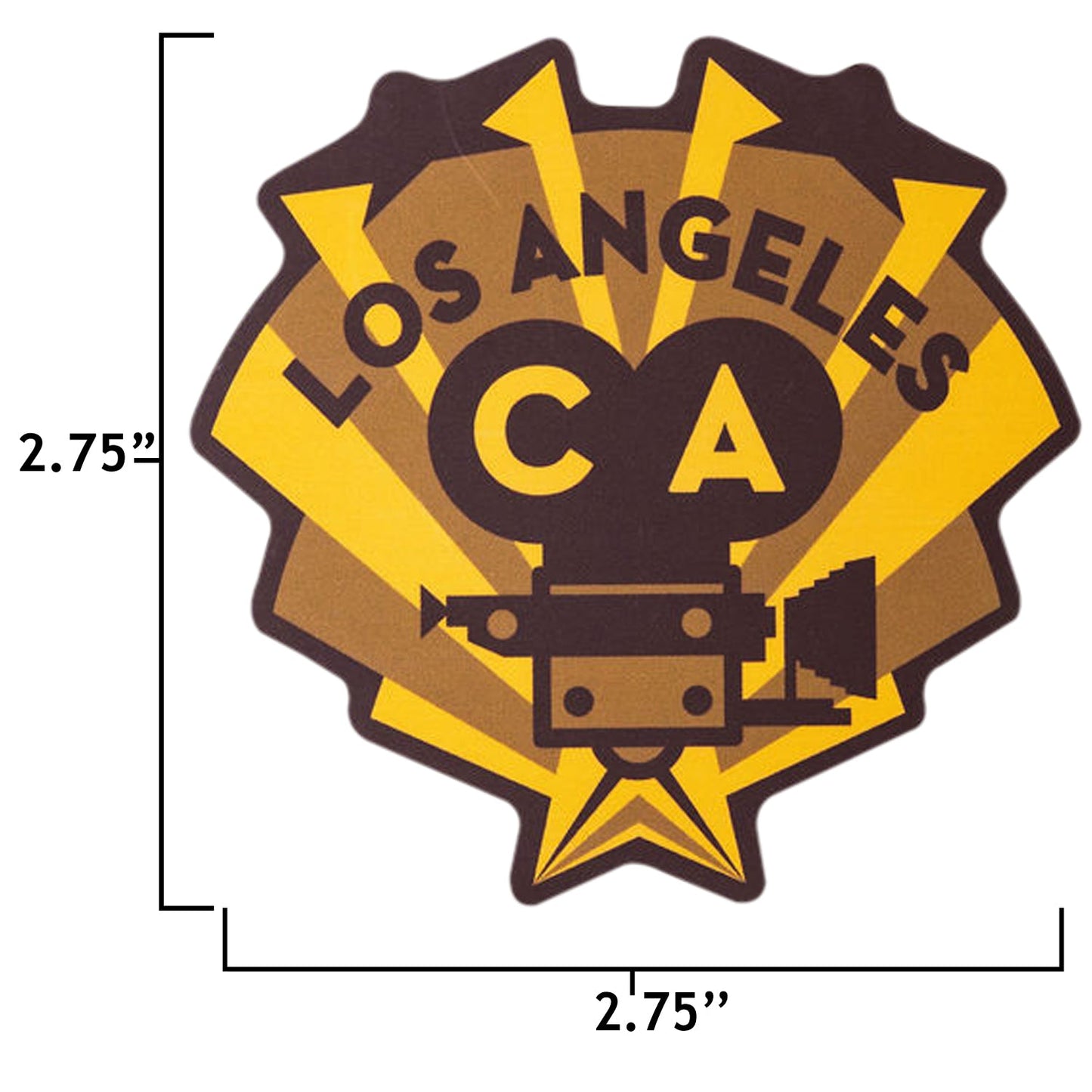 Los Angeles California Sticker
