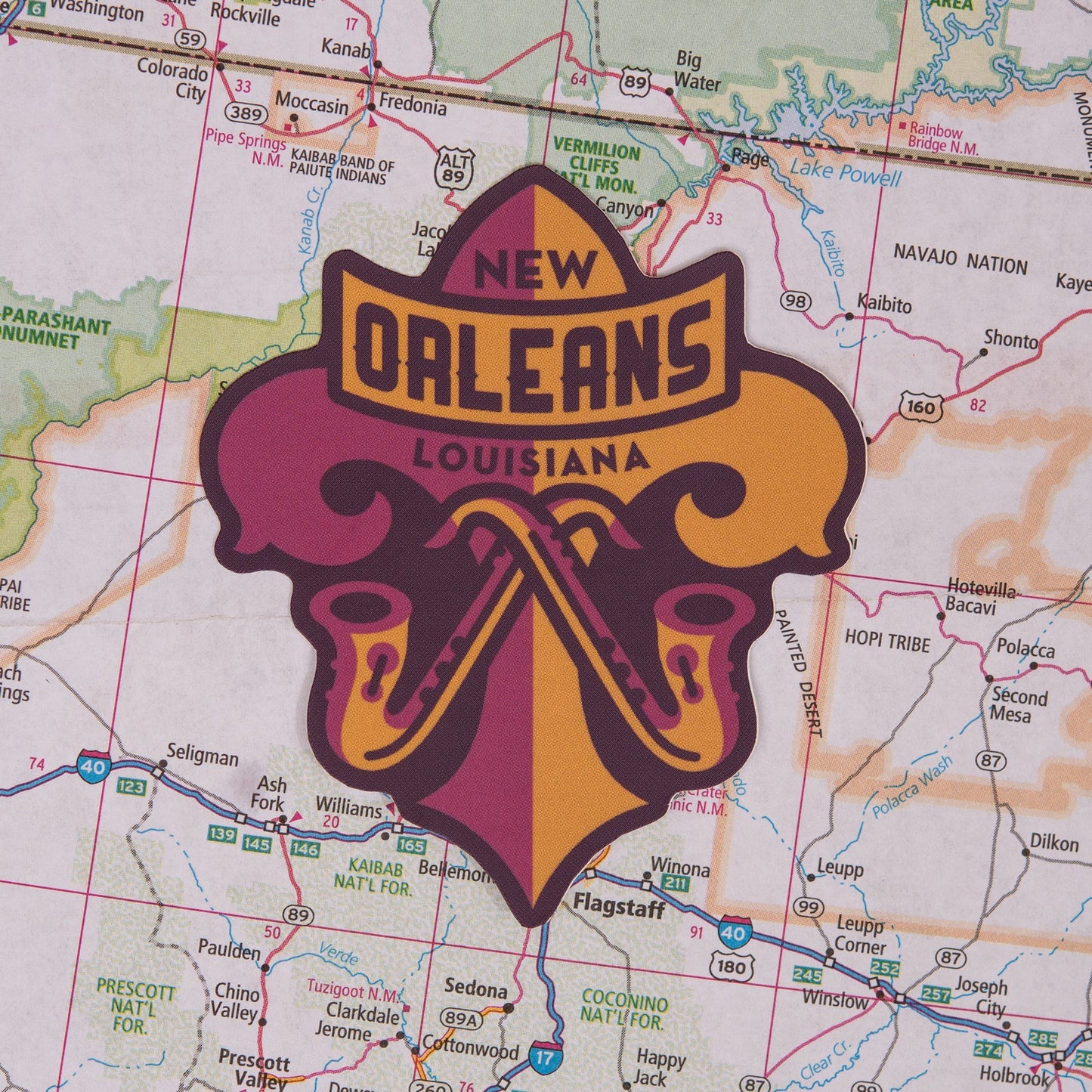 New Orleans Louisiana Sticker