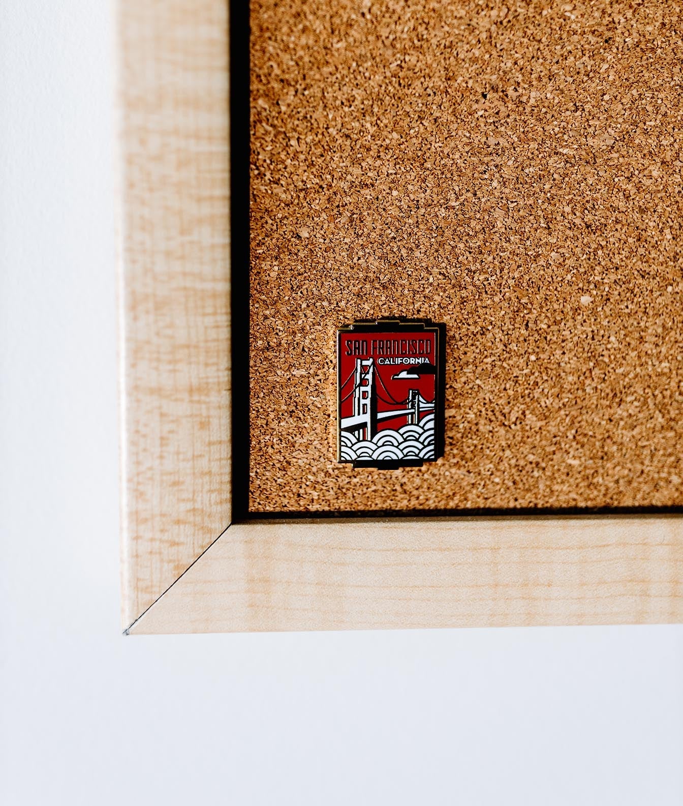 San Francisco California Enamel Pin