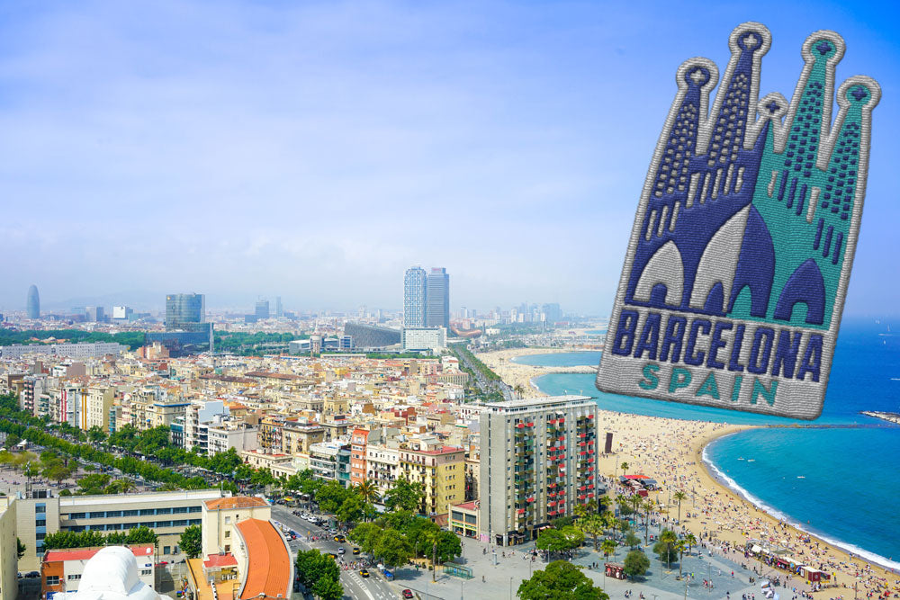 Barcelona Spain Sticker
