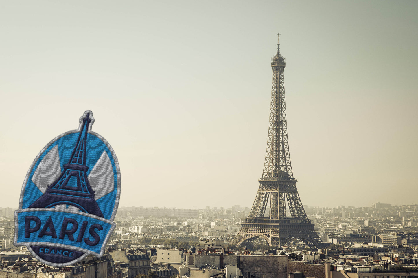 Paris France Sticker