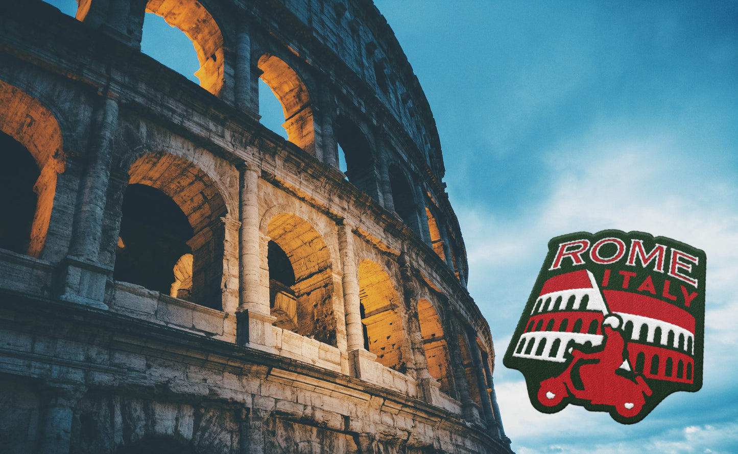 Rome Italy Patch