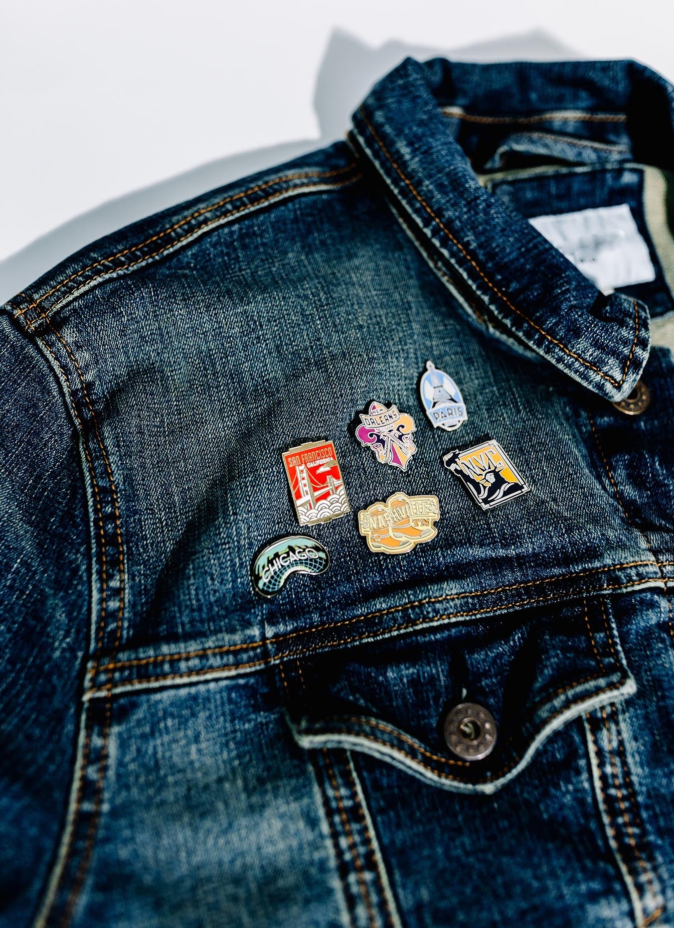San Francisco California Enamel Pin