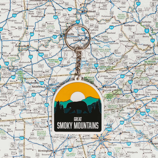 Great Smoky Mountains National Park PVC Keychain