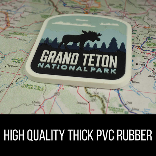 Grand Teton National Park PVC Fridge Magnet