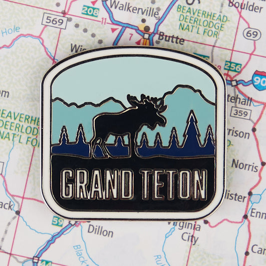 Grand Teton National Park Enamel Pin