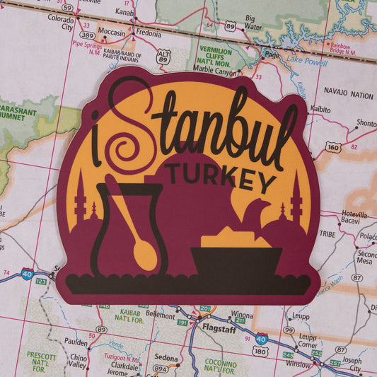 Istanbul Turkey Sticker