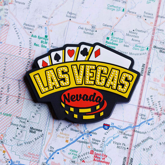 Las Vegas PVC Fridge Magnet