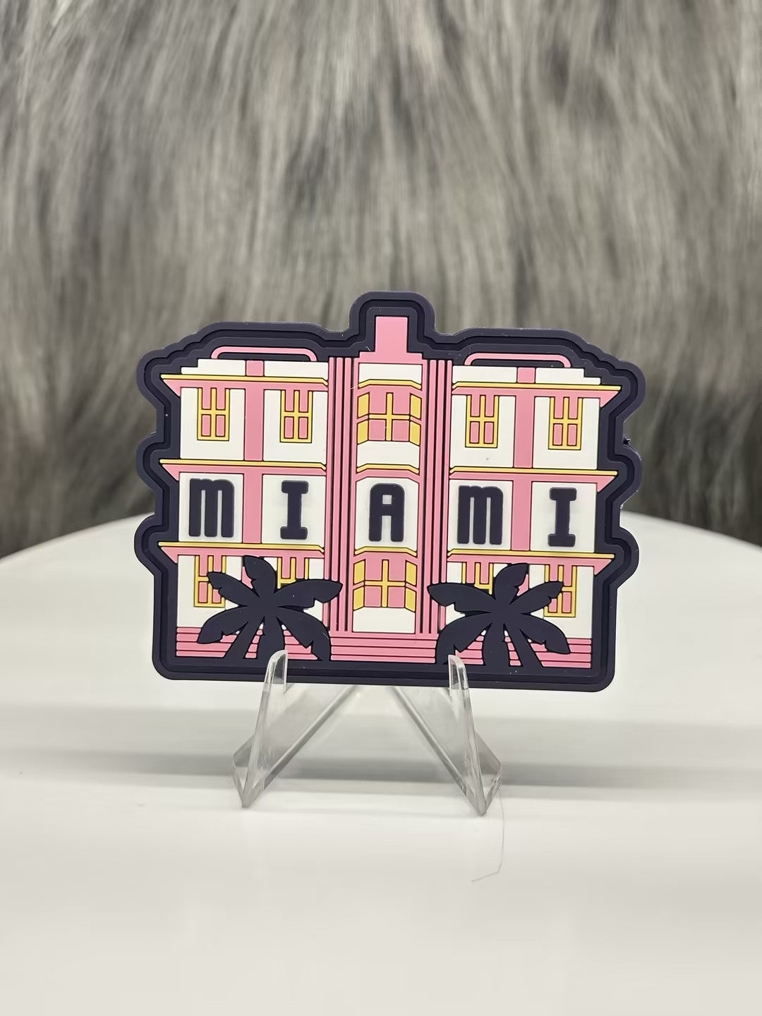 Miami Florida PVC Fridge Magnet