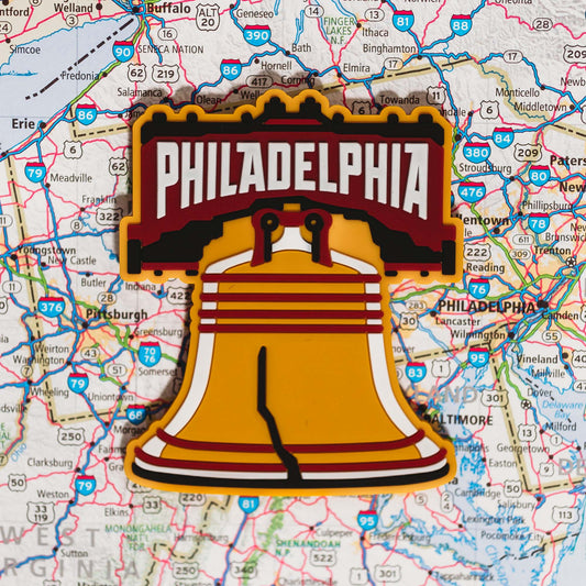 Philadelphia PVC Fridge Magnet