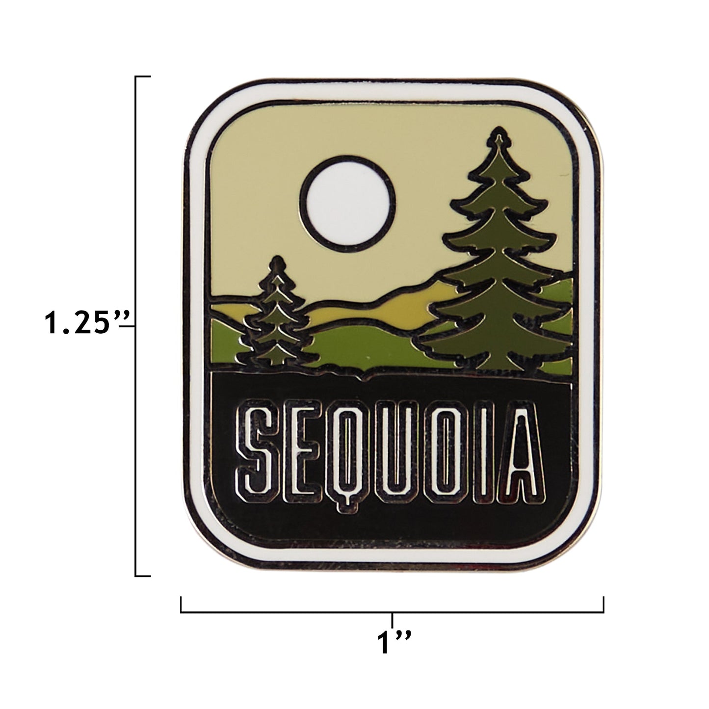 Sequoia National Park Enamel Pin