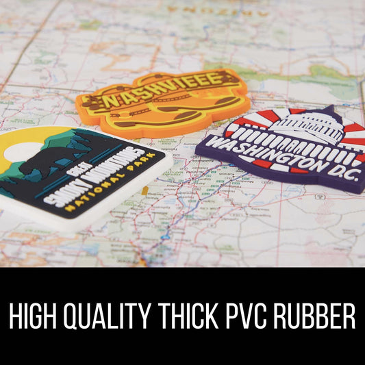 Las Vegas PVC Fridge Magnet