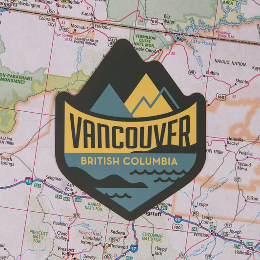Vancouver British Columbia Sticker