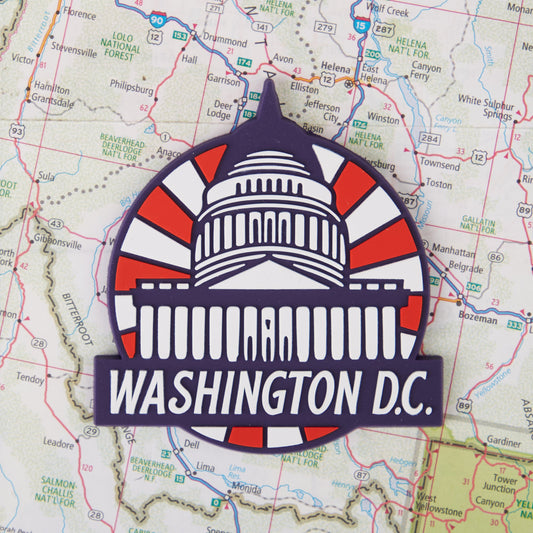 Washington DC PVC Fridge Magnet