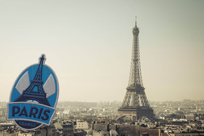 Paris France Sticker