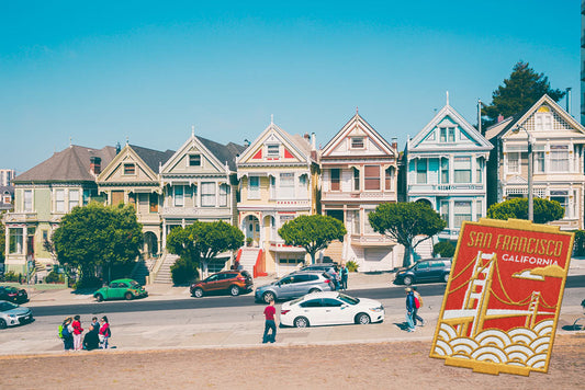 San Francisco California Sticker