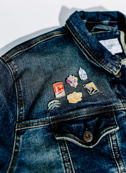 Paris France Enamel Pin